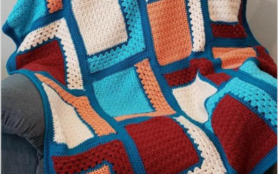Urban Cabin Crochet Afghan